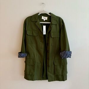 BB Dakota Olive Utility Jacket